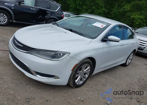 2015 Chrysler 200 Limited z USA, uszkodzony, nr VIN 1C3CCCAB7FN692330